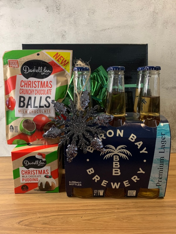 byron bay beer & chocolate christmas gift