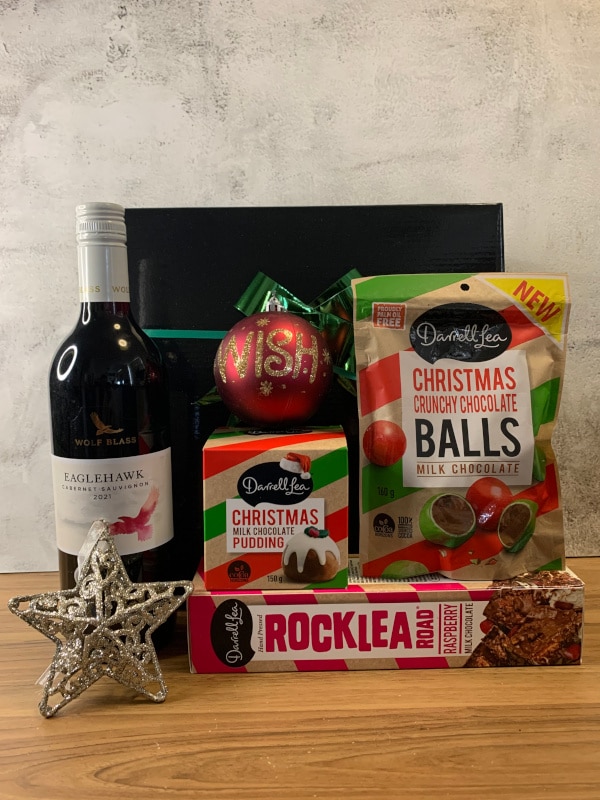 cabernet sauvignon chocolate christmas hamper