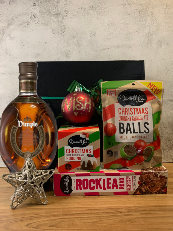 whiskey gift hamper