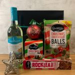 white wine & chocolate christmas hamper