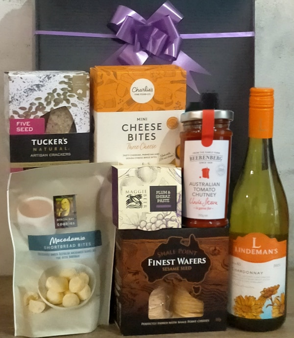 chardonnay gourmet hamper gold coast