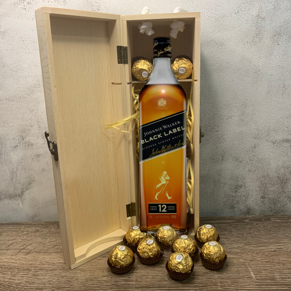 black-label-chocolate-giftbox600x600 johnnie black gift hamper gold coast