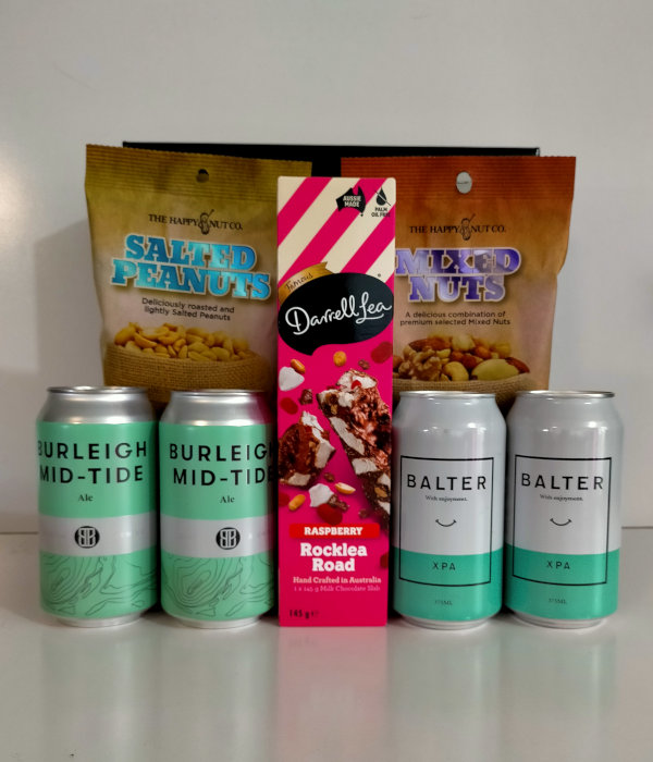gold coast craft beer & nut gift
