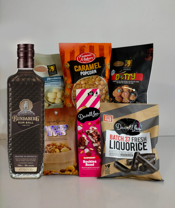 bundaberg christmas rum balls gift