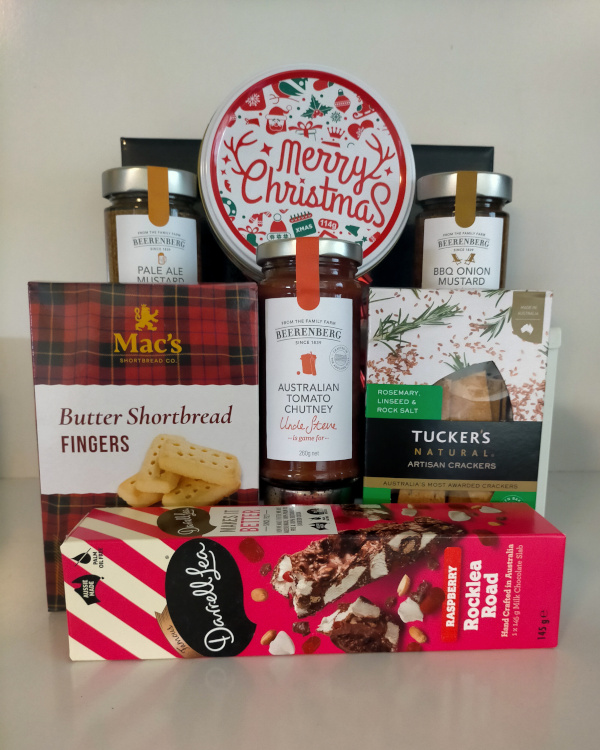 shortbread christmas gift hamper gold coast