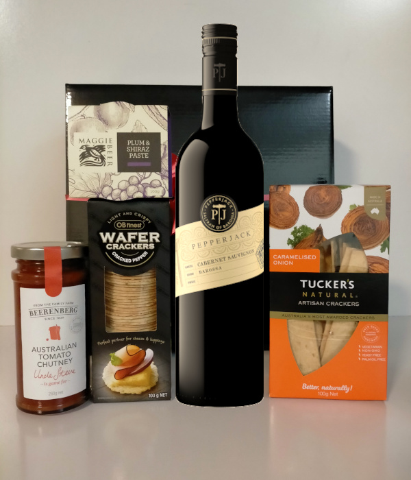 red wine gift hamper gold coast