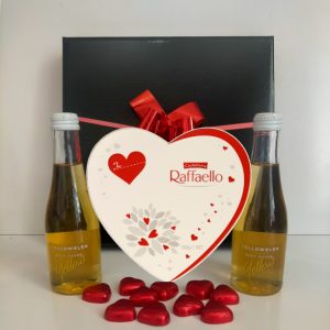 Brut Cuvée with Raffaello Coconut and Almond Treats