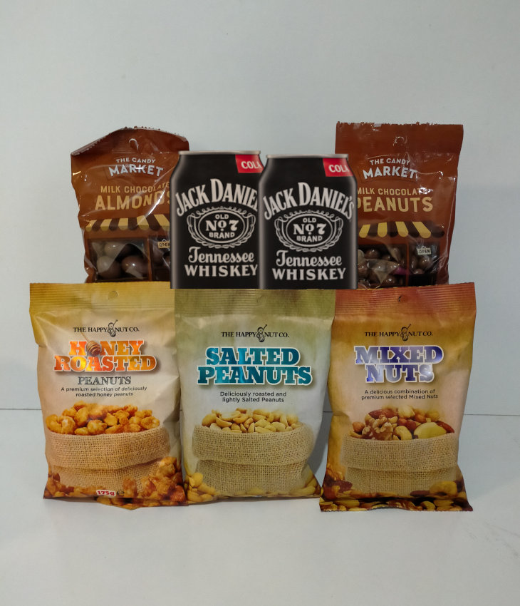 Jack Daniels nut gift pack