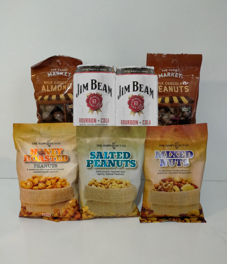 jim beam nut gift pack