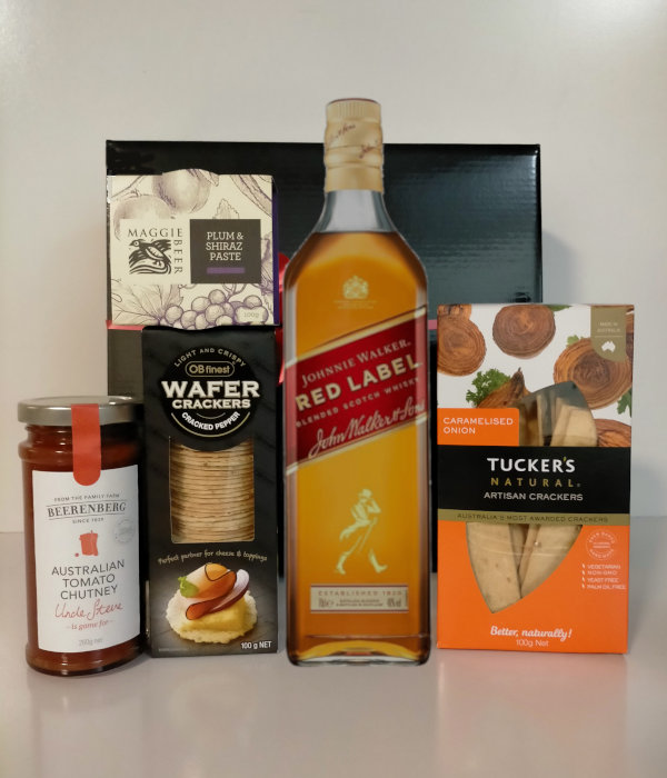 Johnnie Walker red gift set