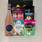 rose cocktails chocolate treats gift