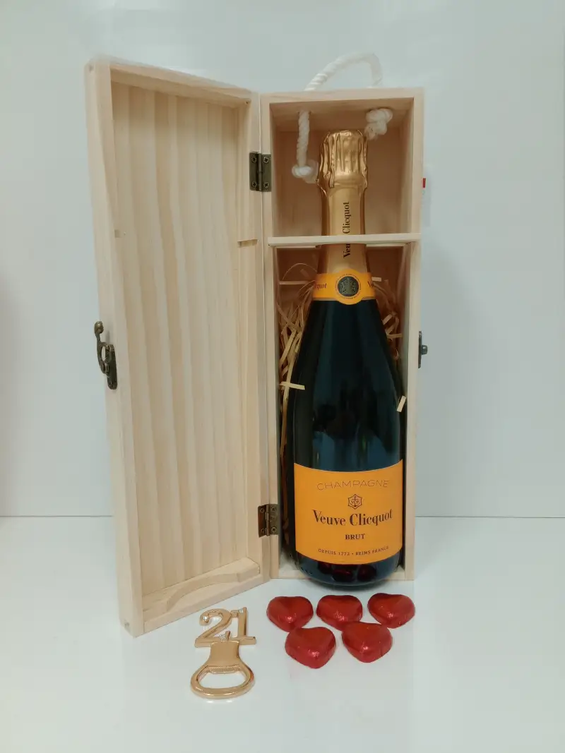 21st birthday champagne giftbox