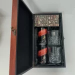 premium johnnie red scotch whisky gift box