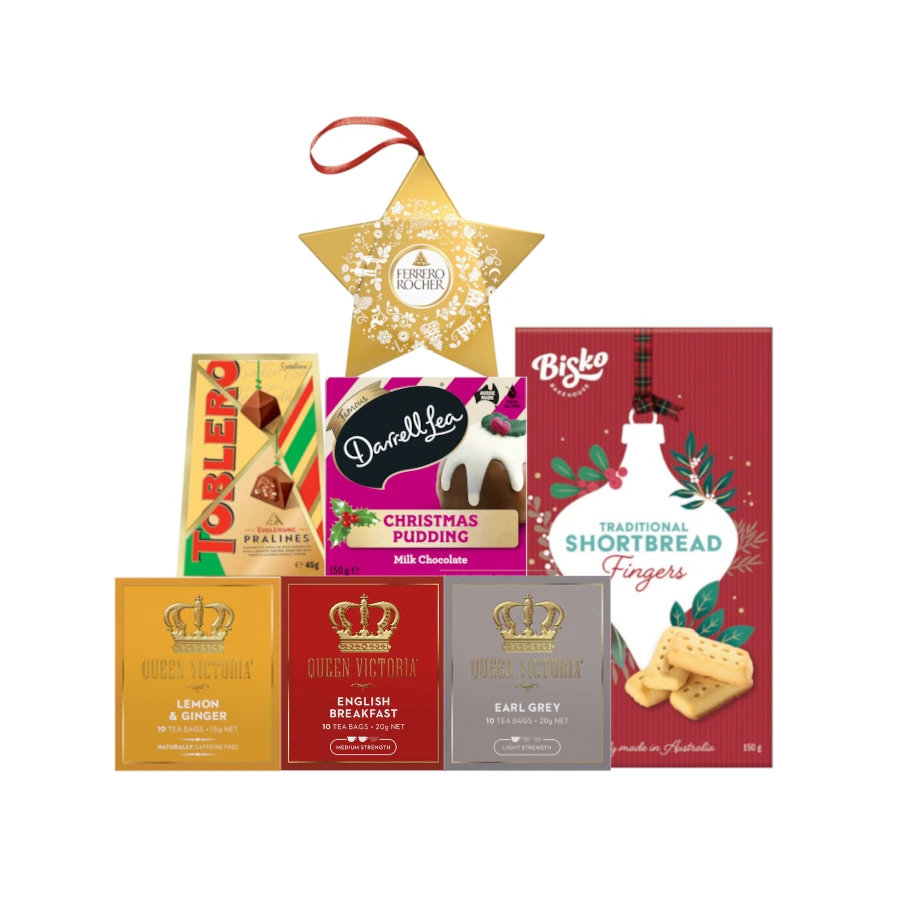 Christmas tea gift hamper